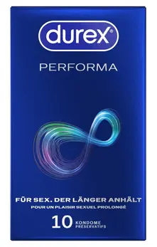 Durex Performa Easy-On 10 kom - Produženo Trajanje, Anatomski Oblik