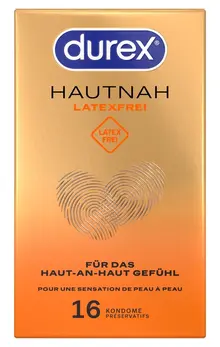 Durex Hautnah Latex-Free kondomi 16 komada Poliizopren Easy-on oblik