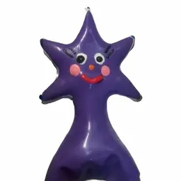 CONDAMERIE ručno oslikani dekorativni kondom Happy Star XL amsterdamska umetnost