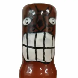 CONDOMERIE Ručno Oslikani Umetnički Kondom Tiki Totem Boemski Stil