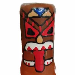 CONDOMERIE Ručno Oslikani Dekorativni Kondom TIKI TOTEM-01 Amsterdam Umetnost