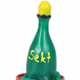 Condomerie Ručno Oslikani Dekorativni Kondom Motiv Šampanjca Lateks Umetnost