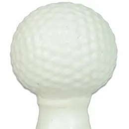 CONDOMERIE Ručno Oslikani Dekorativni Lateks Model – Tema Golf Lopte, Bela, Unikatno Izdanje