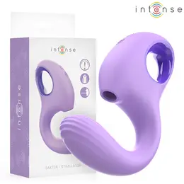 INTENSE Baxter Dual-Action Violet Stimulator with 10 Modes, Waterproof