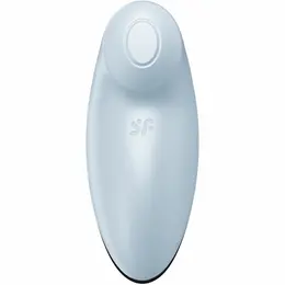 Satisfyer Tap & Climax 2 Dual-Action vibrator plavi silikon USB