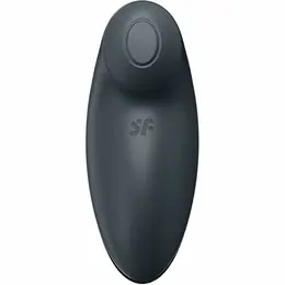 Satisfyer Tap & Climax 2 siva - Dual Motor silikonski intimni uređaj