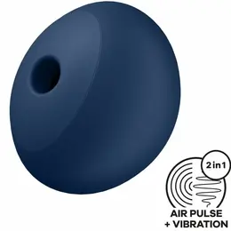 Satisfyer Air Power 4 plavi - Kompaktan intimni uređaj, 12 režima, silikon