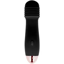 Dolce Vita Three Black Intimni Masažer 7 Brzina Punjivi Silikon 12.2cm
