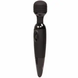 Baile Power Compact Massager Black - Ergonomic Silicone Design