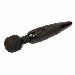 Baile Power Compact Massager Black - Ergonomic Silicone Design