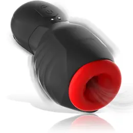 JAMYJOB Astra Intimate Machine with Dual Vibration & Suction, 13 cm, Black
