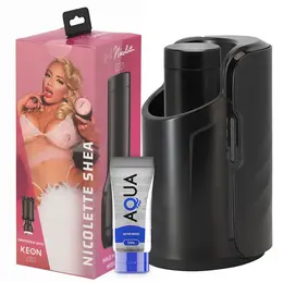 Kiiroo KEON Interactive Intimate Device + Feel Stroker & Aqua Lubricant 50ml