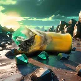 EPIC Arges Cyclops Intimni silikonski uređaj dizajn usta 180mm plavi