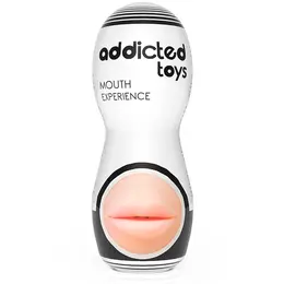 Addicted Toys intimna mašina u obliku usta TPR providna kompaktna
