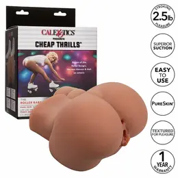 CalExotics The Roller Babe Dvostruki Ulaz Intimni Sistem Flesh 1.1kg