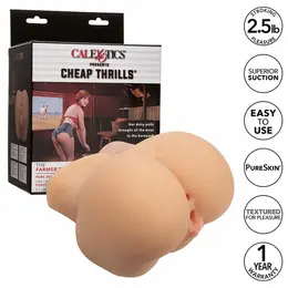CalExotics The Farmer’s Daughter Dvostruki Ulaz Pure Skin Intimni Uređaj Flesh 1.1kg