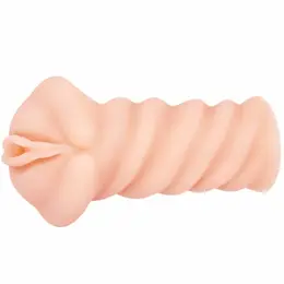 Crazy Bull Compact Intimate Machine TPR Waterproof Flesh-Tone
