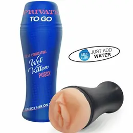 PRIVATE Wet Kitten Self-Lube To Go Kompaktni Intimni Uređaj Putna Veličina
