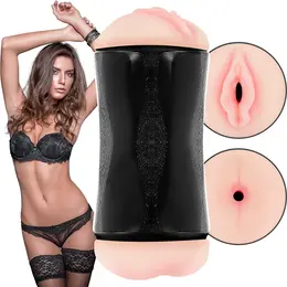 Jamyjob Randy Double Entry intimni uređaj, TPE, 15cm, lako čišćenje