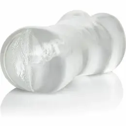CalExotics Stroke It PureSkin intimna mašina, dvo-ulazna, 16.5cm