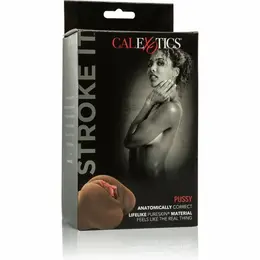 CalExotics Stroke It Intim Uređaj PureSkin Braon 16.5x9.5cm