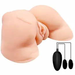 Crazy Bull Vibrating Intimate Toy with Dual Entry & Textured Channel