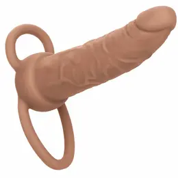 CalExotics Performance Maxx Dual Action Silikonski Sistem Smeđa 14cm