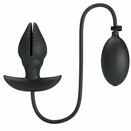 Pretty Love Inflacioni Punjivi Intimni Čep Crni Silikon USB