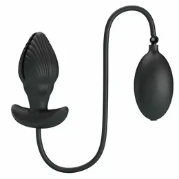 Pretty Love Inflacioni Punjivi Intimni Čep Crni Silikon USB