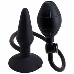 Seven Creations Inflacioni Silikonski Čep S Crni 12.7cm Podesiva Veličina