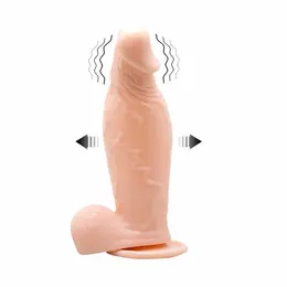 Baile Vibrating Inflatable Intimate Machine with Suction Cup TPR 23cm