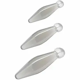 ToyJoy Analni Set za Igru 3-Delni Transparentni Silikonski Komplet za Trening