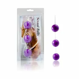 Baile Strip Lilac ABS Intimate Bead Set, 3 pcs, 34mm, 20cm