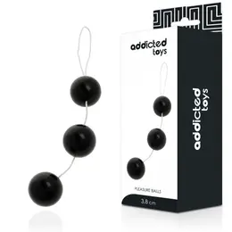 Addicted Toys Pleasure Balls ABS Intimni Sistem Sa Kuglicama 15cm Crni