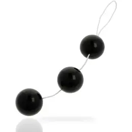 Addicted Toys Pleasure Balls ABS Intimni Sistem Sa Kuglicama 15cm Crni