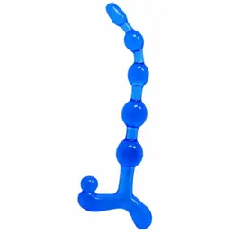 Baile Bendy Twist Plavi Fleksibilni Analni Sistem Kuglica TPR Vodootporan