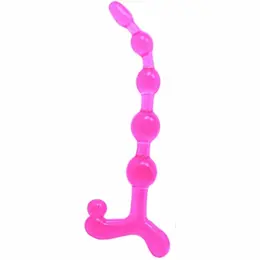 Baile Bendy Twist Fleksibilne Roze Intimne Kuglice TPR 28 cm