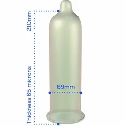 Pasante Super King XXL 69mm Premium Latex Zaštita, 144 kom