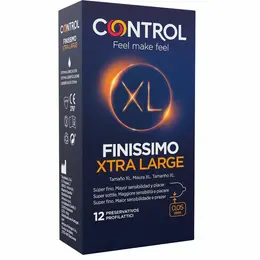 Control Finissimo XL 12-Pack Ultra-tanka lateks zaštita 57 mm