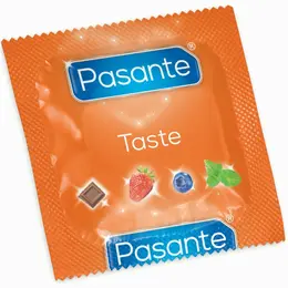 Pasante Eco Pack Flavors Raznovrsni Kondomi 288 kom - Čokolada, Nana, Borovnica, Jagoda