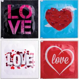 Pasante Love Bag 144 kom - Transparentni Lateks, 54mm, Glatka Završna Obrada