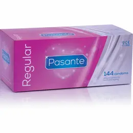 Pasante Regular 144 Klasični Lateks Kondomi sa Glatkom Površinom CE 54mm