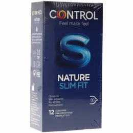 Control Nature Slim Fit 12 kom - Anatomska Lateks Barijera, Blizak Osećaj