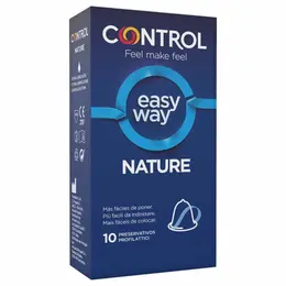 CONTROL Nature Easy Way 10 kom - Anatomski Lateks, Laki Aplikator