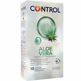 Control Aloe Vera 10 kom – Lateks zaštita, hidratantni, lako otvaranje