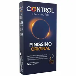 Control Finissimo Original Ultra-Tanki Lateks 6 komada, Ergonomski kondomi