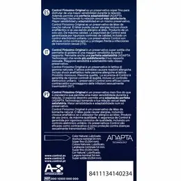 Control Finissimo Original Ultra-Tanki Lateks 6 komada, Ergonomski kondomi