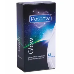 Pasante Glow in the Dark Kondomi 12 komada 190mm 53mm CE sertifikovani