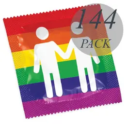 Pasante Pride 144 komada Kondomi – Prirodna boja, standardno pristajanje, CE oznaka