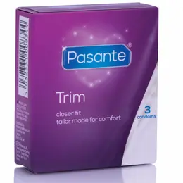Pasante Trim Thin Lateks Kondomi 3-Pack Uski Kroj 49mm CE Sertifikovani